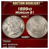 1899-o Morgan Dollar $1 ms66+ SEGS