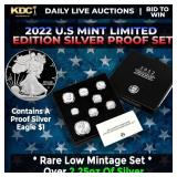 RARE 2022 United States Mint Limited Edition Silve