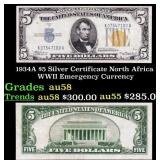 1934A $5 Silver Certificate North Africa WWII Emer