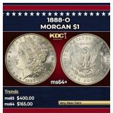 1888-o Morgan Dollar $1 Grades ms64+