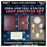 1984 Prestige Proof Set - Last set in the Leather