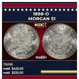 1898-o Morgan Dollar $1 Grades ms65+