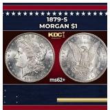 1879-s Morgan Dollar $1 Grades ms62+