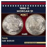 1888-o Morgan Dollar $1 Grades ms65