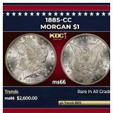 1885-cc Morgan Dollar $1 ms66 SEGS