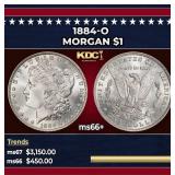 1884-o Morgan Dollar $1 ms66+ SEGS