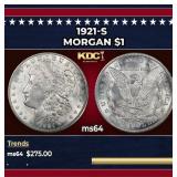 1921-s Morgan Dollar $1 Grades ms64