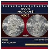 1900-s Morgan Dollar $1 ms64 SEGS