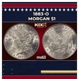 1883-o Morgan Dollar $1 Grades ms63
