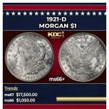 1921-d Morgan Dollar $1 ms66+ SEGS