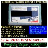 Original sealed box 5- 1997 United States Mint Pro