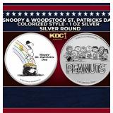 Snoopy & Woodstock St. Patricks Day Colorized Styl