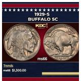 1929-s Buffalo Nickel 5c ms66 SEGS