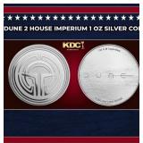 Dune 2 House Imperium 1 oz Silver Coin Round
