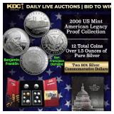 2006 U.S. Mint American Legacy Collection Set 12 C