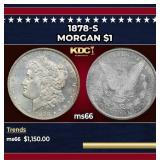 1878-s Morgan Dollar $1 ms66 SEGS