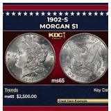 1902-s Morgan Dollar $1 ms65 SEGS
