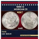 1899-o Morgan Dollar $1 Grades ms65