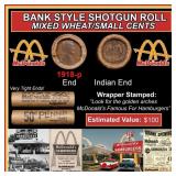 Lincoln Wheat Cent 1c Mixed Roll Orig Brandt McDon