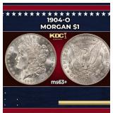1904-o Morgan Dollar $1 Grades ms63+