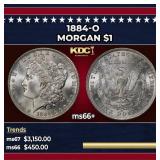 1884-o Morgan Dollar $1 ms66+ SEGS