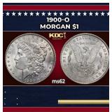 1900-o Morgan Dollar $1 Grades ms62