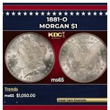 1881-o Morgan Dollar $1 ms65 SEGS