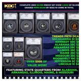 2003 US Silver Proof Set Graded pr70 DCAM By SEGS