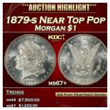 1879-s Morgan Dollar Near Top Pop $1 ms67+ SEGS