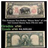 The $10 United States Note Famous Ten-Dollar "Biso