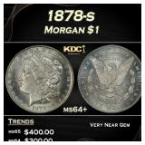 1888-s Morgan Dollar $1 Grades ms62