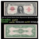 1923 $1 United States Note Grades Select AU Signat