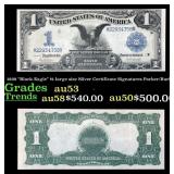 1899 $1 large size Silver Certificate "Black Eagle