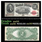 1917 $2 Large Size Legal Tender Note Thomas Jeffer