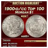 1900-o/cc Top 100 Morgan Dollar $1 ms65+ SEGS