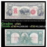 The $10 United States Note Famous Ten-Dollar "Biso