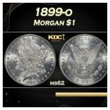1899-o Morgan Dollar $1 Grades ms62