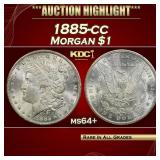 1885-cc Morgan Dollar $1 ms64+ SEGS