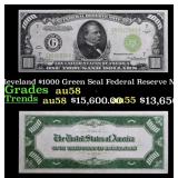 1934A $1000 Green Seal Federal Reserve Note Presid