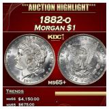 1882-o Morgan Dollar $1 ms65+ SEGS