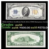 1934A $10 Silver Certificate North Africa WWII Eme