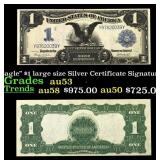 1899 $1 large size Silver Certificate "Black Eagle