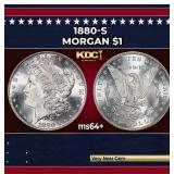 1880-s Morgan Dollar $1 Grades ms64+