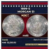 1899-s Morgan Dollar $1 ms65 SEGS
