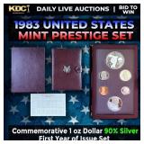 1983 United States Mint Prestige Proof Set 6 Coins