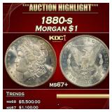 1880-s Morgan Dollar $1 ms67+ SEGS