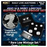RARE 2021 United States Mint Limited Edition Silve