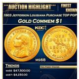 1903 Jefferson Louisiana Purchase Gold Commem Doll