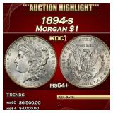 1894-s Morgan Dollar $1 ms64+ SEGS