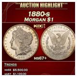 1880-s Morgan Dollar $1 ms67+ SEGS